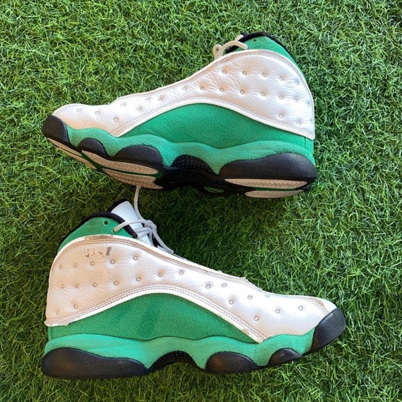 Air Jordan 13 Retro ‘Lucky Green’  2020 released Size 8.5 Mens shoes No box - Picture 2 of 7